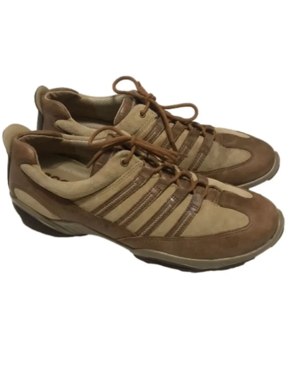 Men’s Ecco Suede/Leather Walking Shoe Size 40